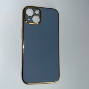 Sleek Gold and Gray iPhone 13 Case